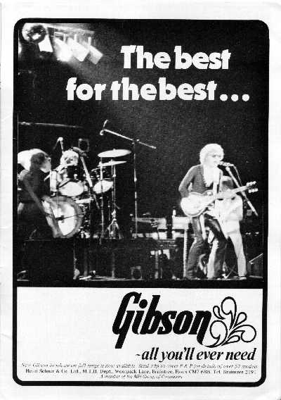 [Advertisement for Gibson]
