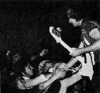 [Overend thanks fans (b/w)]