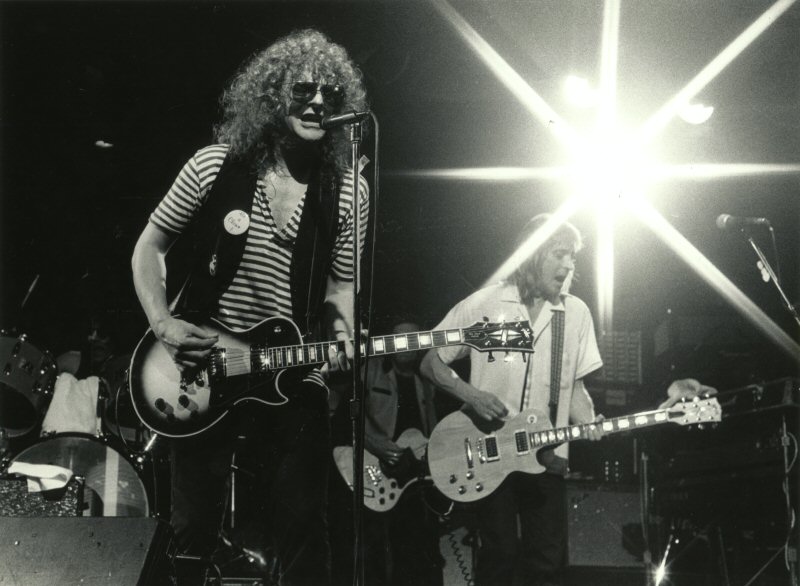 Ian Hunter and Mick Ronson live in 1980