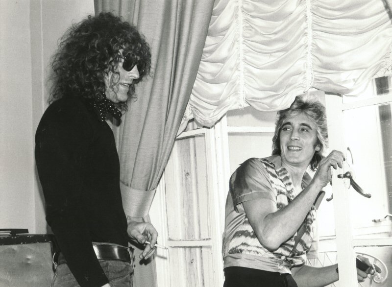 Ian Hunter and Mick Ronson