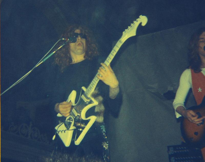 Ian with Maltese Cross guitar