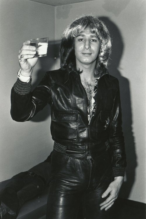 Overend Watts raises a glass - cheers!