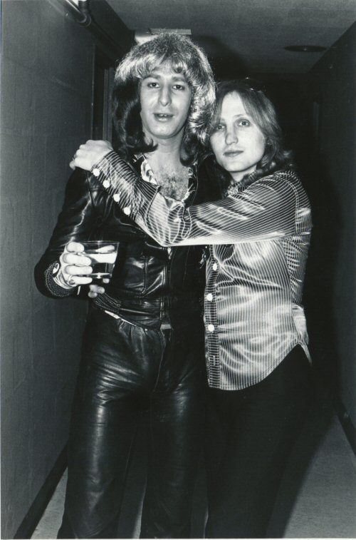 Overend Watts and Dale Griffin backstage