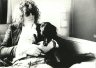 Ian Hunter with his dog